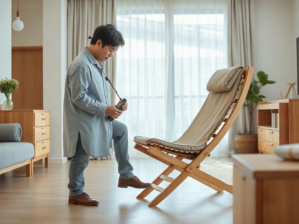 Khám Phá Ghế Xếp Du Lịch Bỏ Túi: Tiện Ích Đẳng Cấp Cho Mọi Chuyến Đi Kinh nghiệm chọn ghế bố: kiểm tra kết cấu