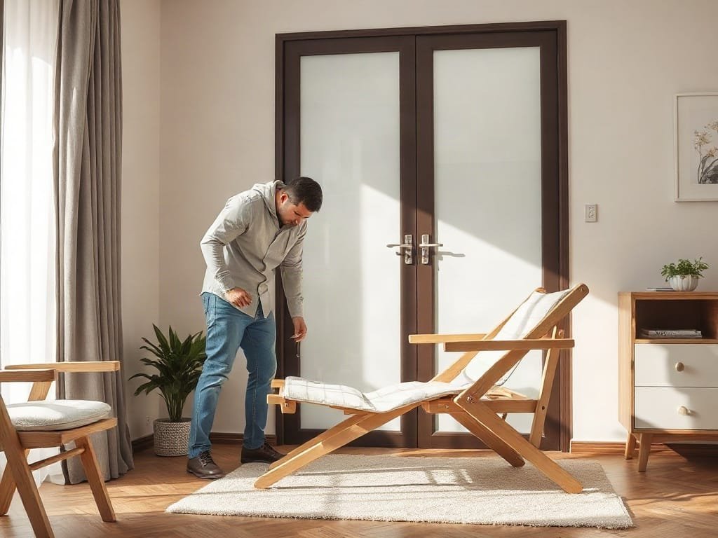 Kinh nghiệm chọn ghế bố: kiểm tra kết cấu
