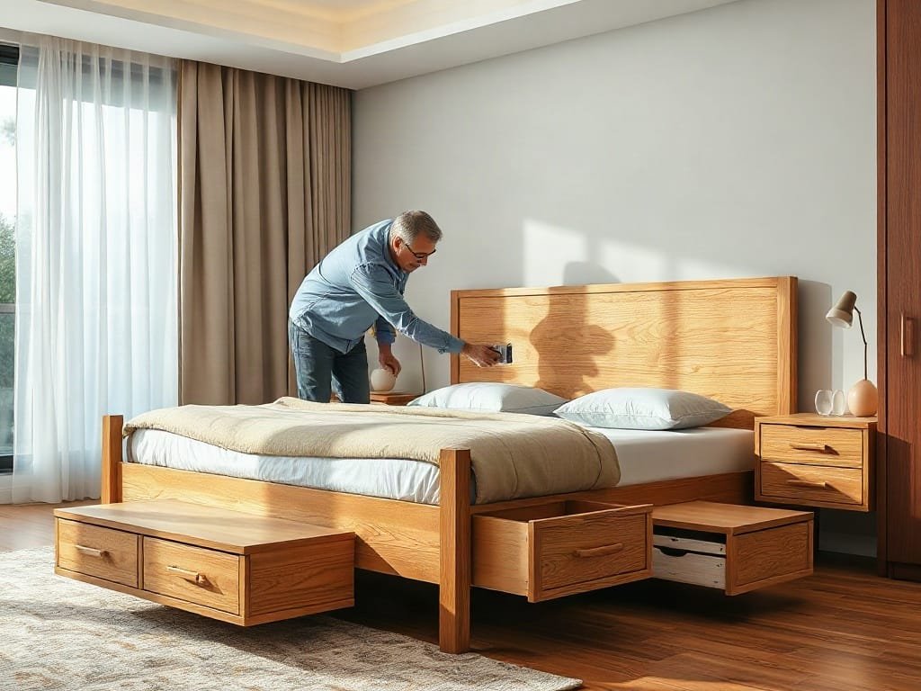 Kinh nghiệm chọn giường ngủ: kiểm tra kết cấu