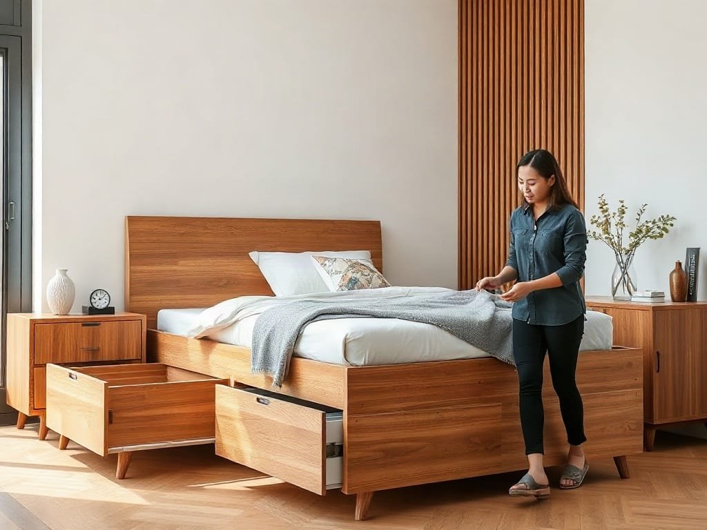 Kinh nghiệm chọn giường ngủ: kiểm tra kết cấu