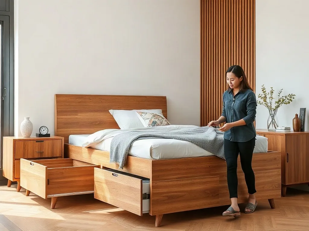 Kinh nghiệm chọn giường ngủ: kiểm tra kết cấu