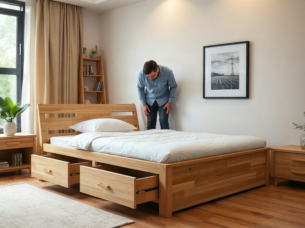 Kinh nghiệm chọn giường ngủ: kiểm tra kết cấu