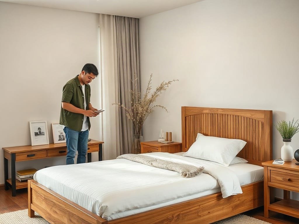 Kinh nghiệm chọn giường ngủ: kiểm tra kết cấu