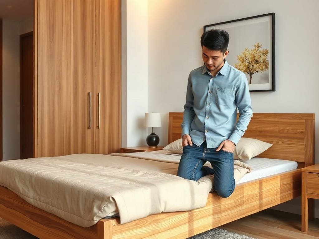 Kinh nghiệm chọn giường ngủ: kiểm tra kết cấu