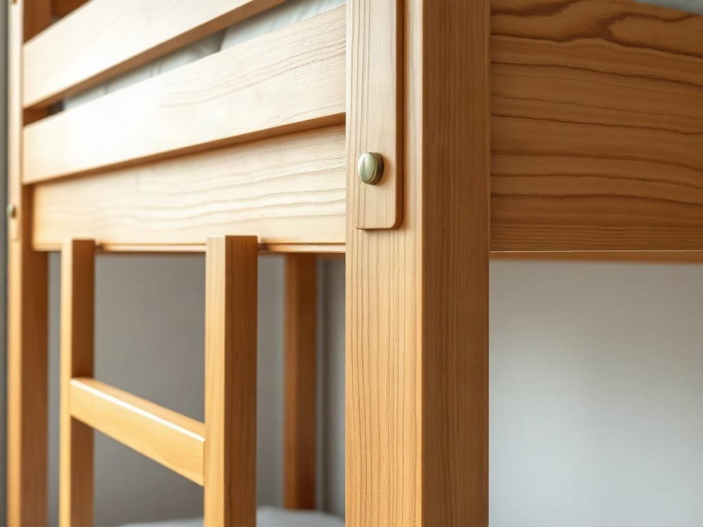 Kinh nghiệm chọn giường tầng: chi tiết phụ kiện