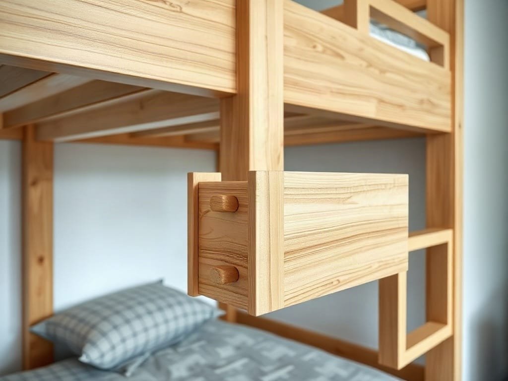 Công dụng giường tầng bạn nên biết cho không gian sống hiện đại Kinh nghiệm chọn giường tầng: chi tiết phụ kiện