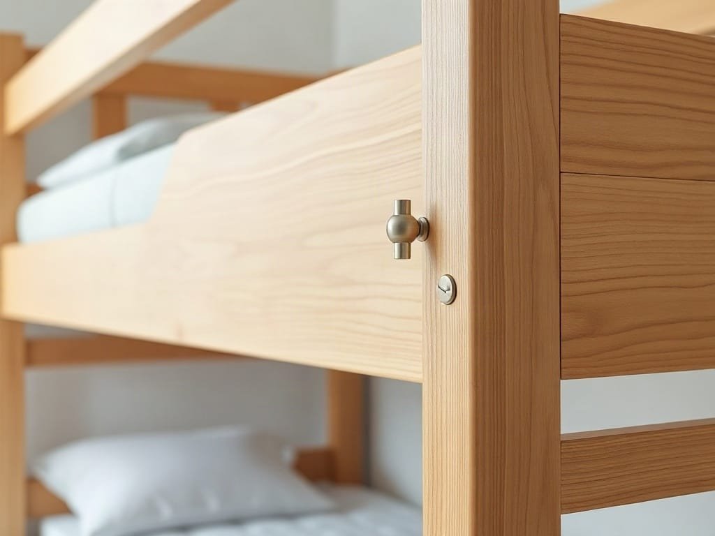 Kinh nghiệm chọn giường tầng: chi tiết phụ kiện