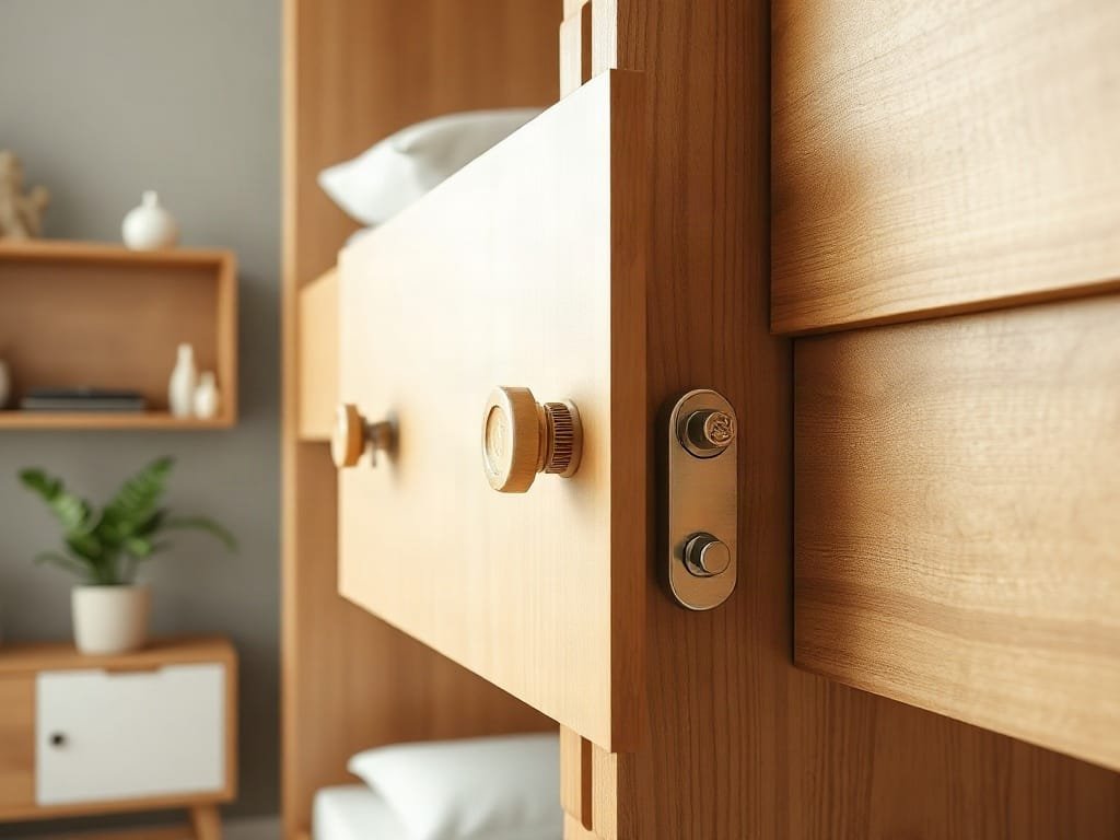 Kinh nghiệm chọn giường tầng: chi tiết phụ kiện