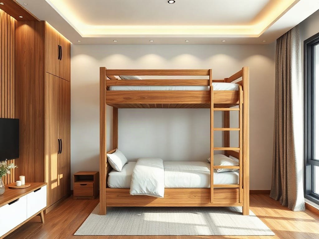 Kinh nghiệm chọn giường tầng: hợp không gian