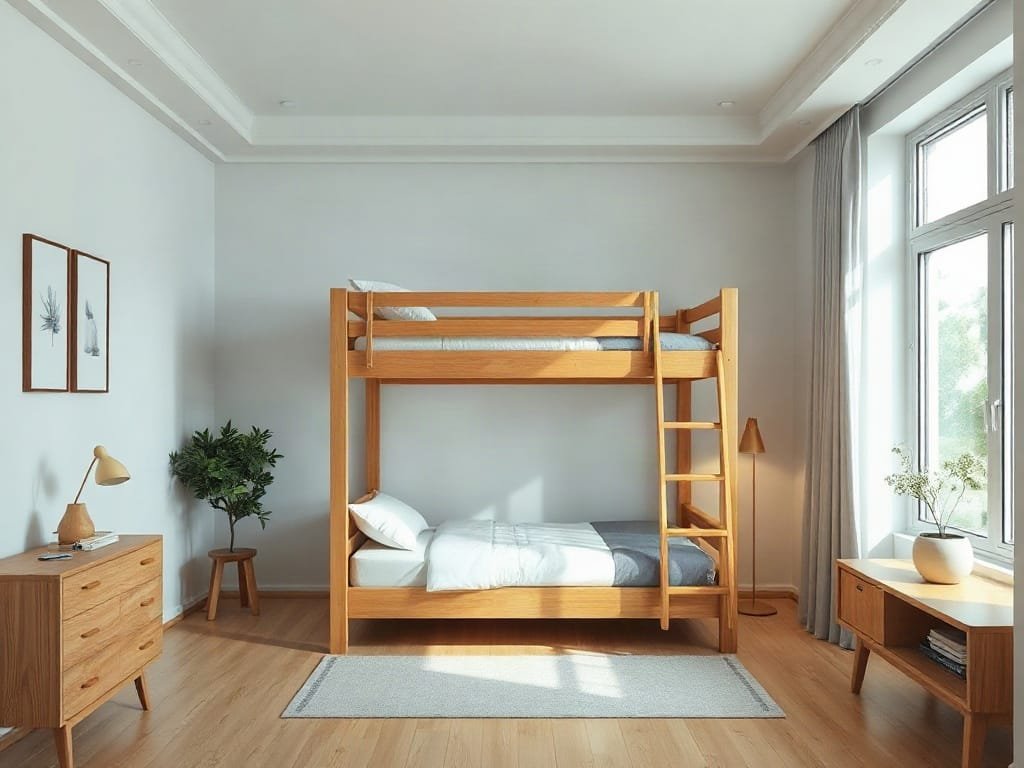 Kinh nghiệm chọn giường tầng: hợp không gian