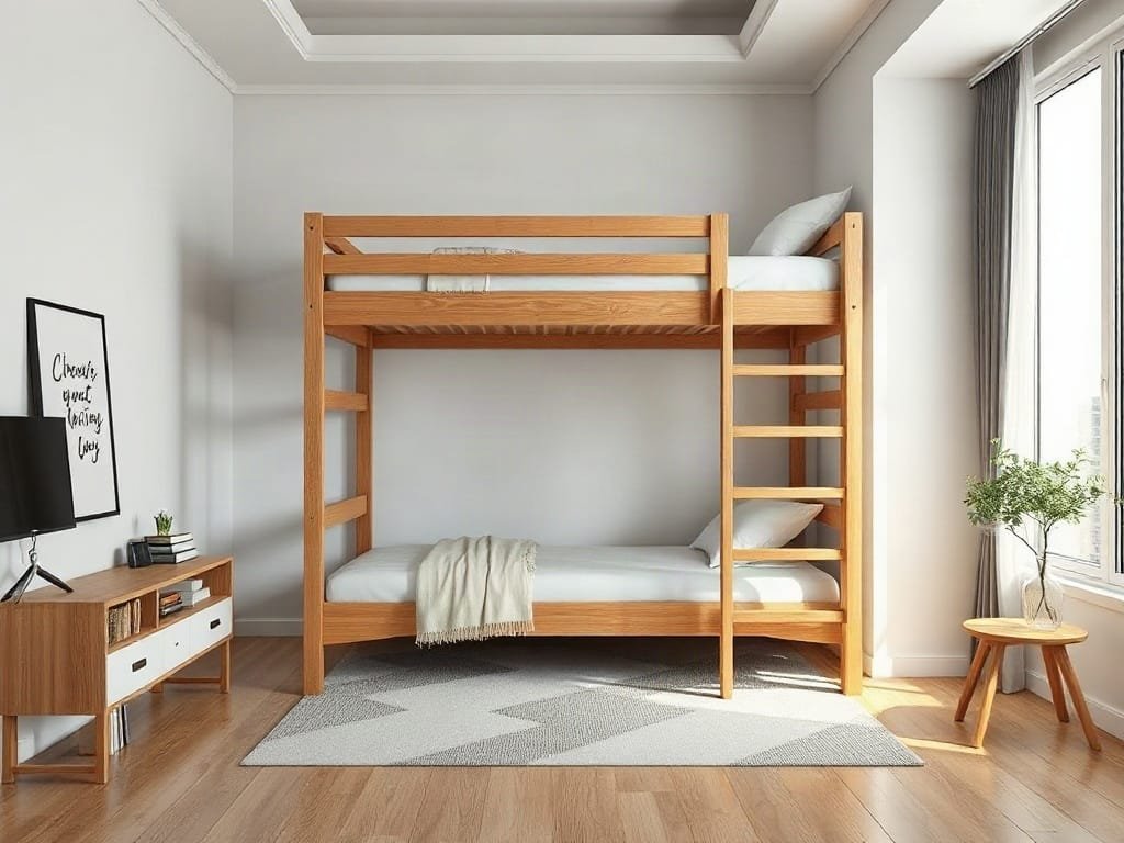 Kinh nghiệm chọn giường tầng: hợp không gian