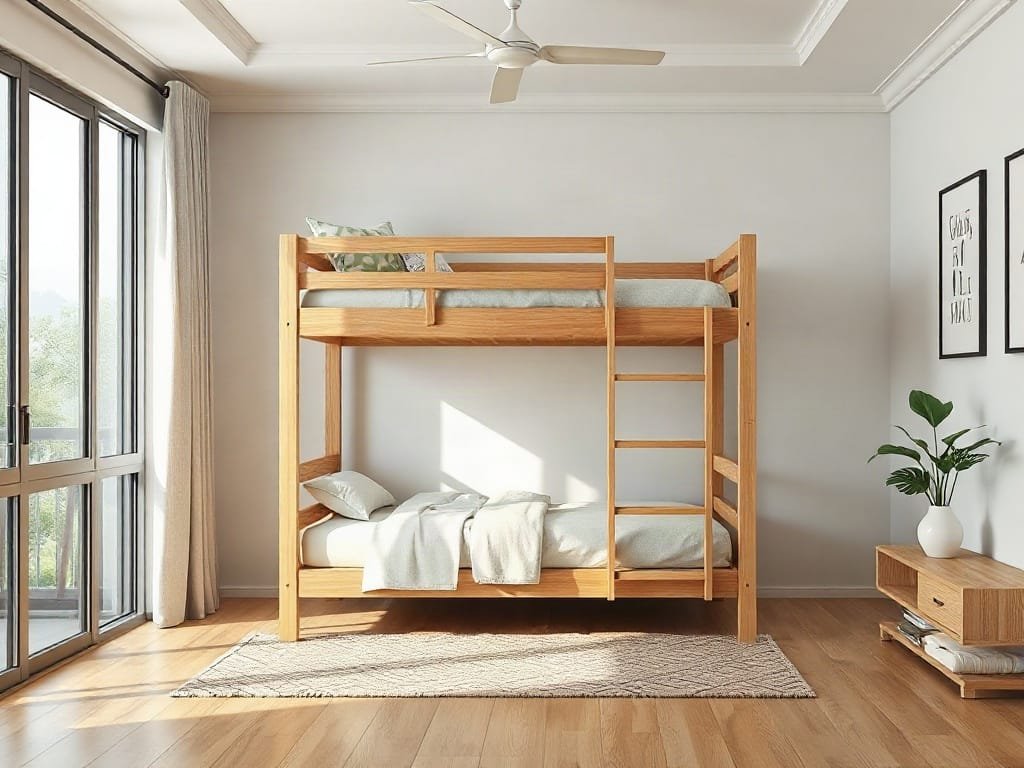 Kinh nghiệm chọn giường tầng: hợp không gian