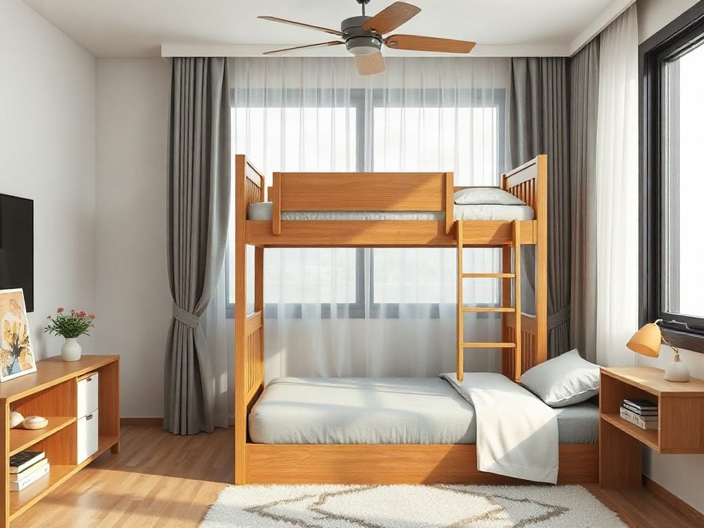 Kinh nghiệm chọn giường tầng: hợp không gian