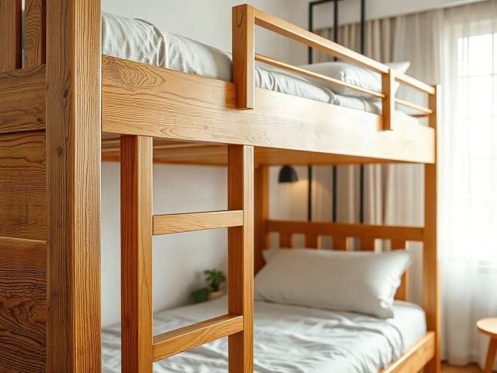 Ứng Dụng Thực Tế Của Giường Tầng Cao Cấp Trong Không Gian Sống Hiện Đại Kinh nghiệm chọn giường tầng: kiểm tra bề mặt