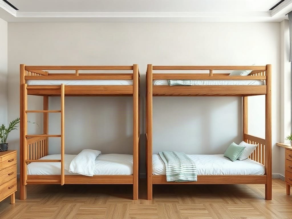 Kinh nghiệm chọn giường tầng: so sánh kích thước