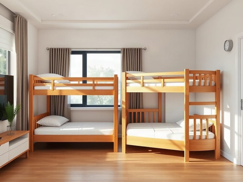 Kinh nghiệm chọn giường tầng: so sánh kích thước