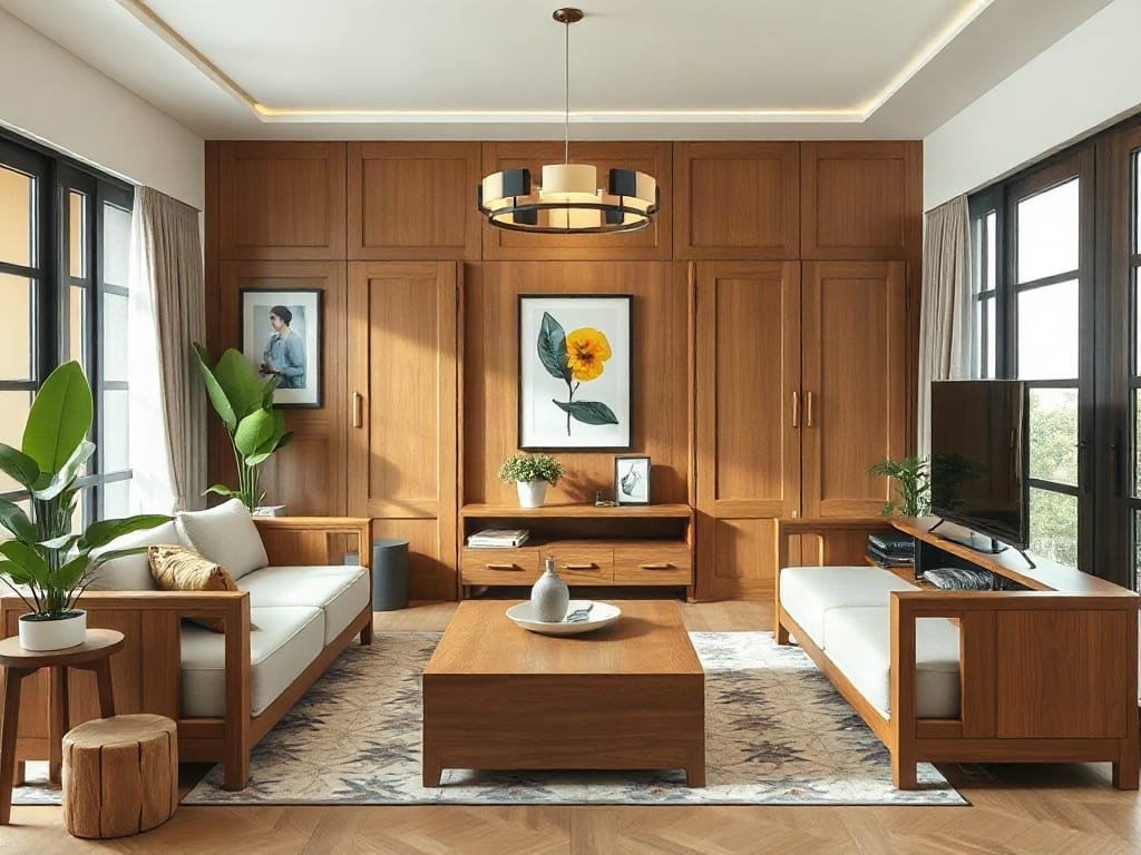 Kinh nghiệm chọn nội thất gỗ: hợp không gian