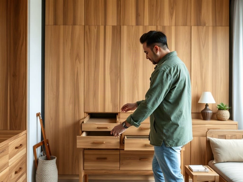 Kinh nghiệm chọn nội thất gỗ: kiểm tra kết cấu