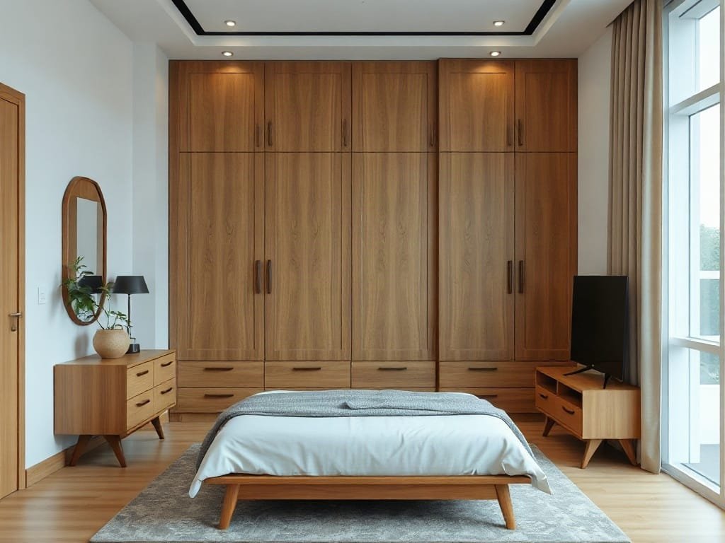 Kinh nghiệm chọn tủ quần áo: hợp không gian