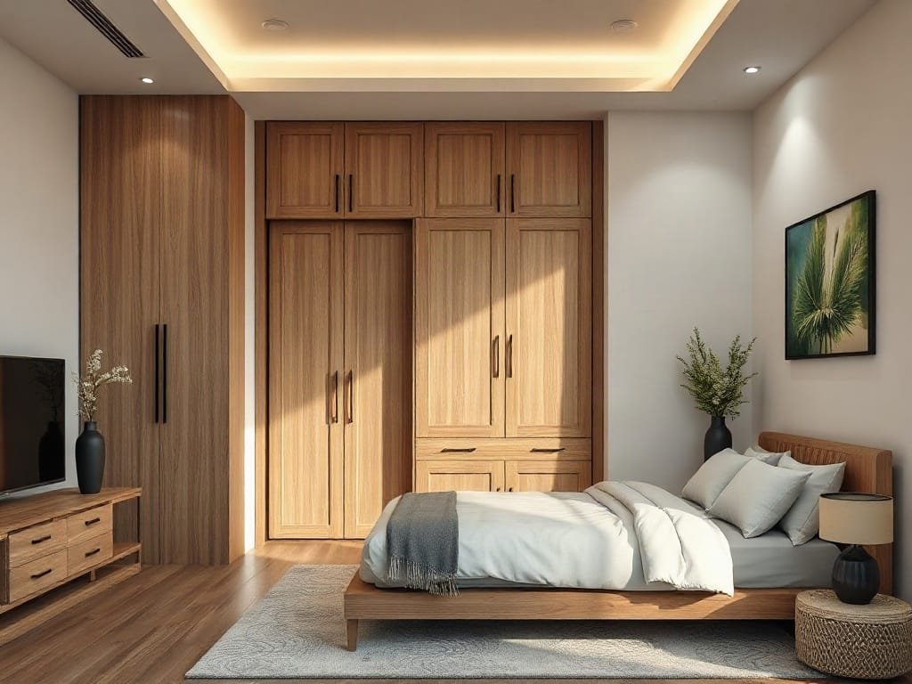 Kinh nghiệm chọn tủ quần áo: hợp không gian