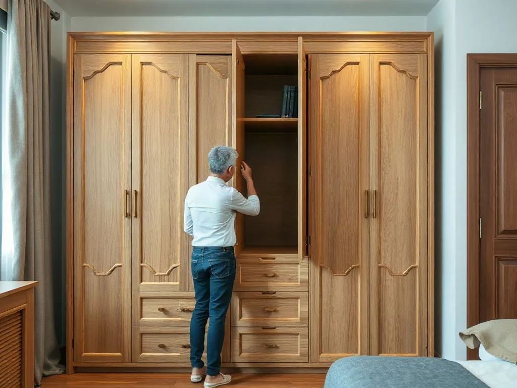 Kinh nghiệm chọn tủ quần áo: kiểm tra kết cấu