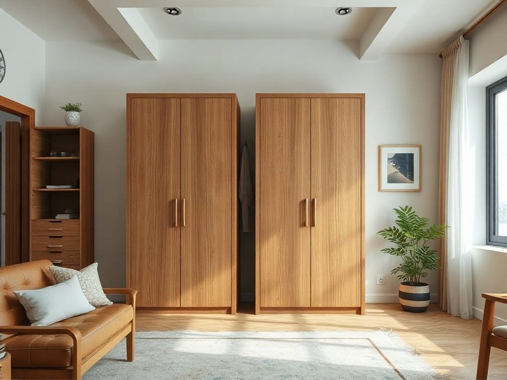Kinh nghiệm chọn tủ quần áo: so sánh kích thước