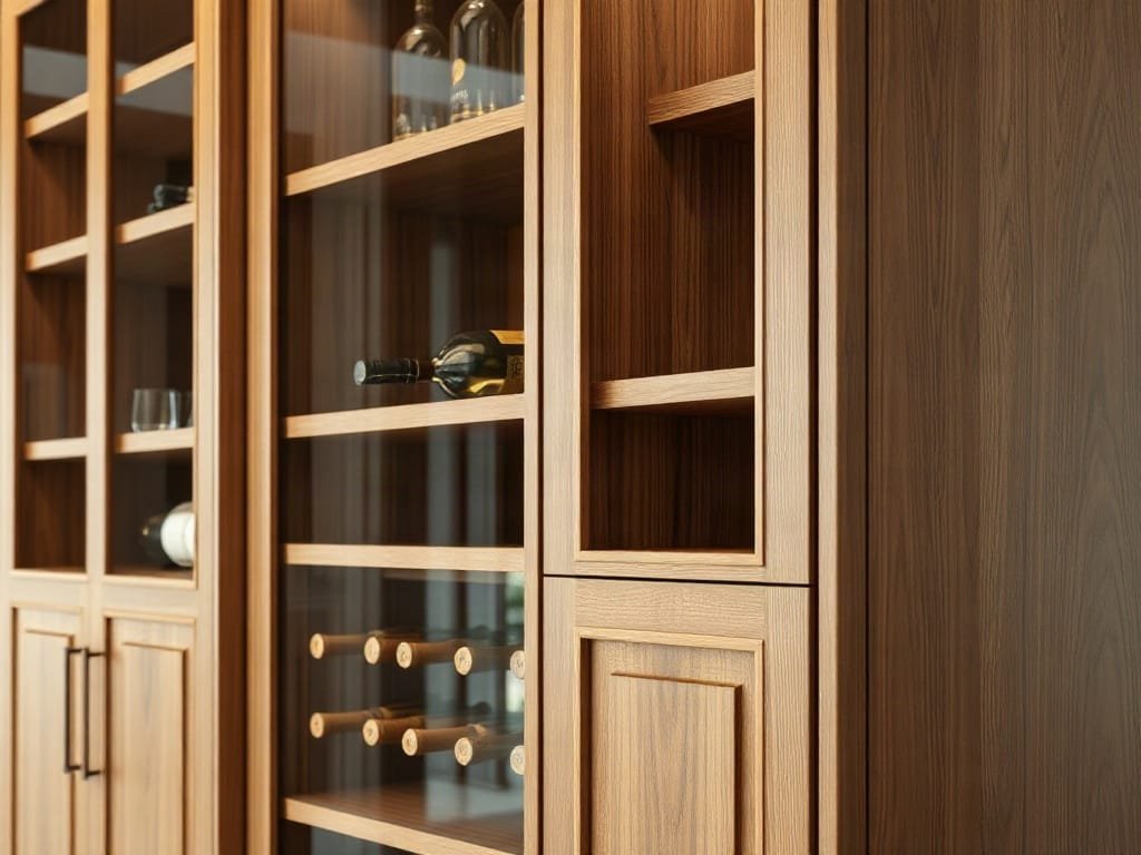 Khám Phá Những Thiết Kế Tủ Rượu Phòng Khách Hiện Đại Đáng Sở Hữu Kinh nghiệm chọn tủ rượu: kiểm tra bề mặt