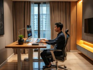 5 Mẹo Chọn Bàn Làm Việc Không Gây Mỏi Lưng: Bí Quyết Cho Sức Khỏe Văn Phòng