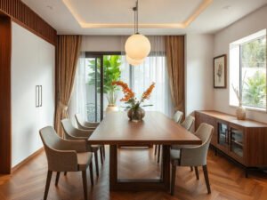 9 Ý Tưởng Chọn Bàn Ăn Cho Phòng Bếp - Tạo Không Gian Ấm Cúng, Sang Trọng