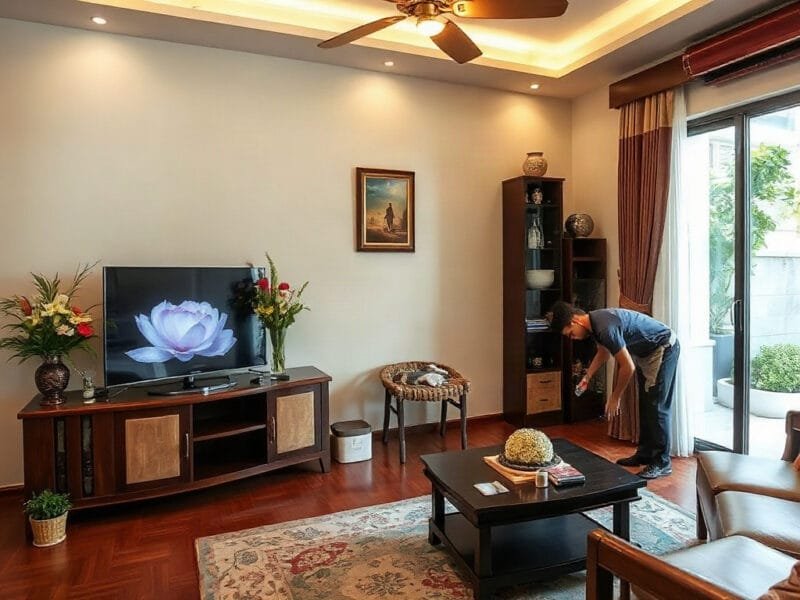 6 Cách Làm Sạch Kệ Tivi Gỗ Đơn Giản Và Hiệu Quả Tại Nhà 6 Cách Làm Sạch Kệ Tivi Gỗ Đơn Giản Và Hiệu Quả Tại Nhà