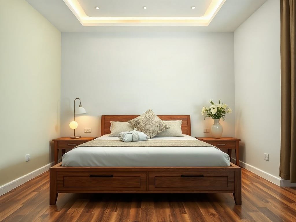 Bí Quyết Cách Đặt Giường Ngủ Đúng Phong Thủy Để Đón Lộc Vào Nhà Phong thủy giường ngủ: bố cục hài hòa