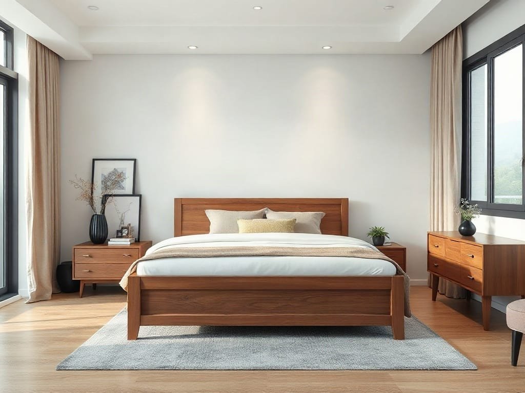 10 Yếu Tố Giúp Giường Ngủ Chuẩn Phong Thủy Mang Lại Giấc Ngủ An Lành Phong thủy giường ngủ: bố cục hài hòa