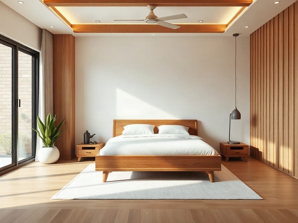 Những Lưu Ý Phong Thủy Giường Gỗ Mang Lại Sự An Lành Cho Giấc Ngủ Phong thủy giường ngủ: không gian thực tế