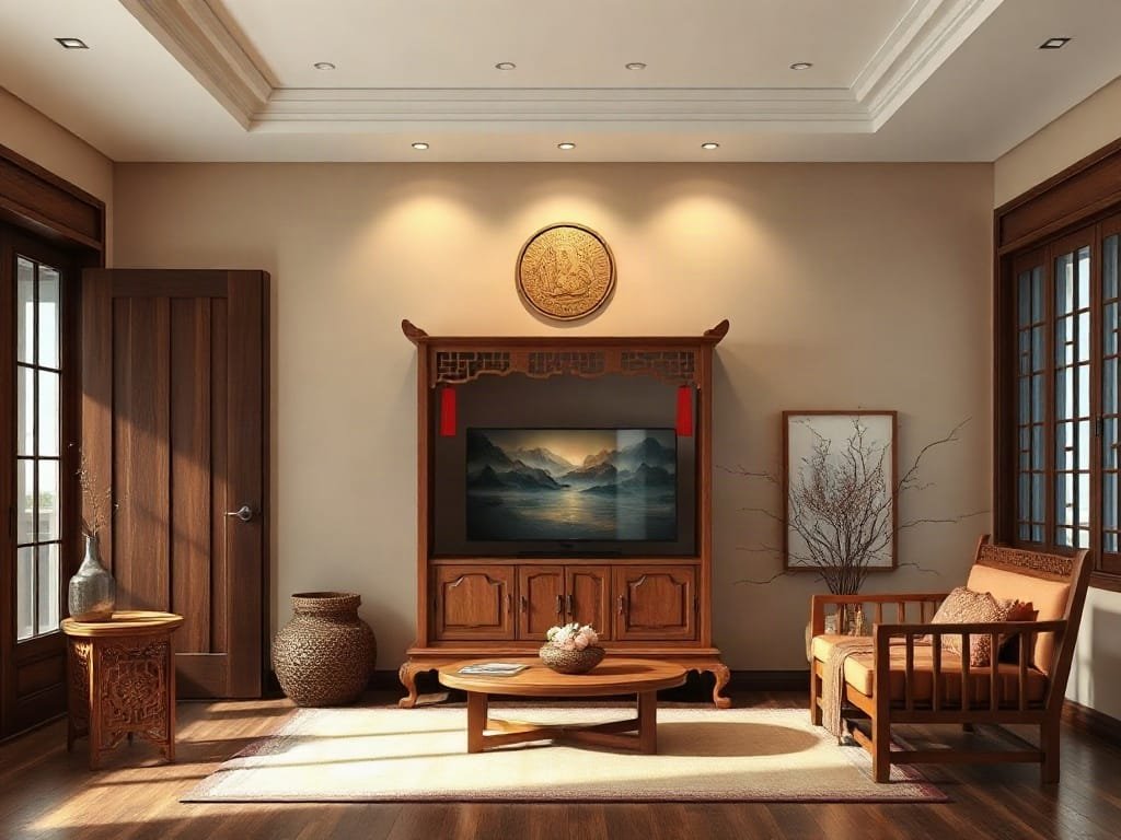 Phong thủy tủ thờ: màu sắc hợp mệnh