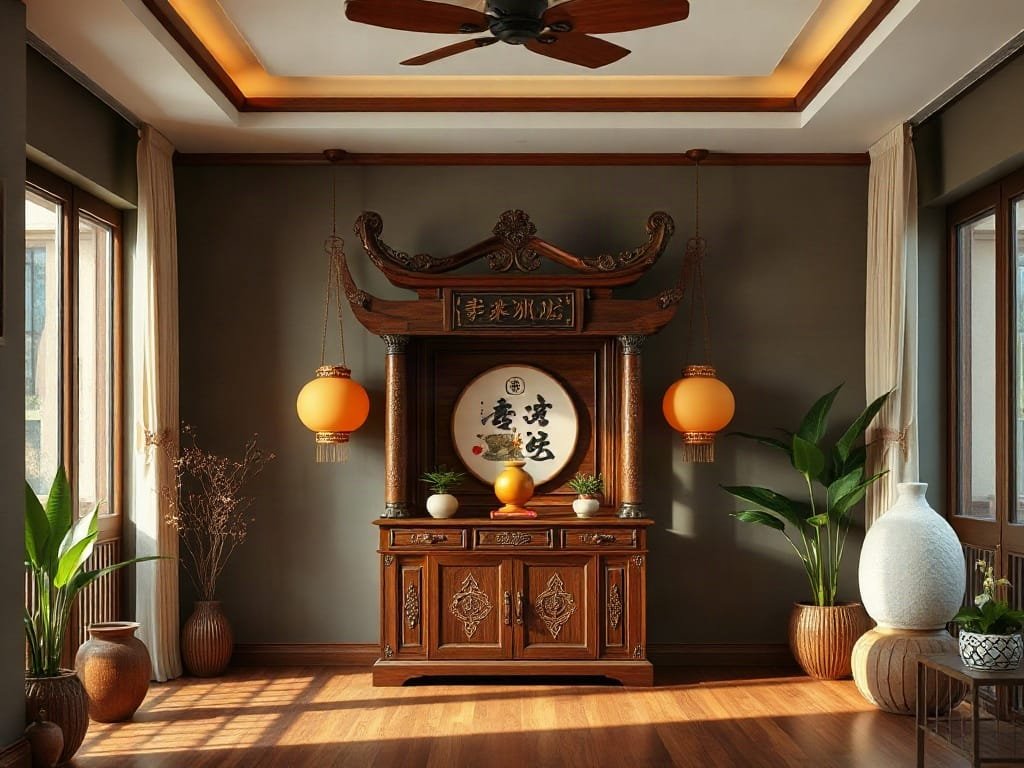Những Lỗi Phong Thủy Gây Xui Khi Đặt Bàn Thờ: Hướng Dẫn Chi Tiết và Cách Khắc Phục Phong thủy tủ thờ: màu sắc hợp mệnh
