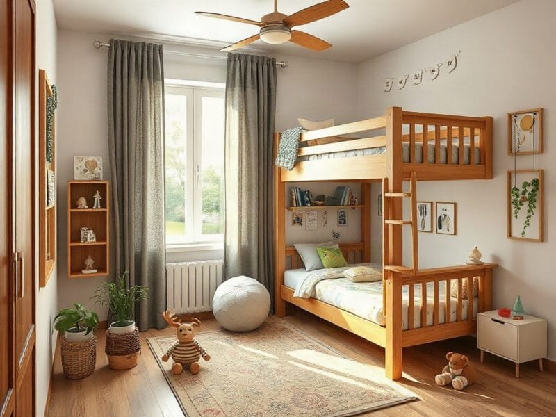 6 Mẹo Hay Với Giường Tầng Trẻ Em Giúp Tối Ưu Không Gian 6 Mẹo Hay Với Giường Tầng Trẻ Em Giúp Tối Ưu Không Gian