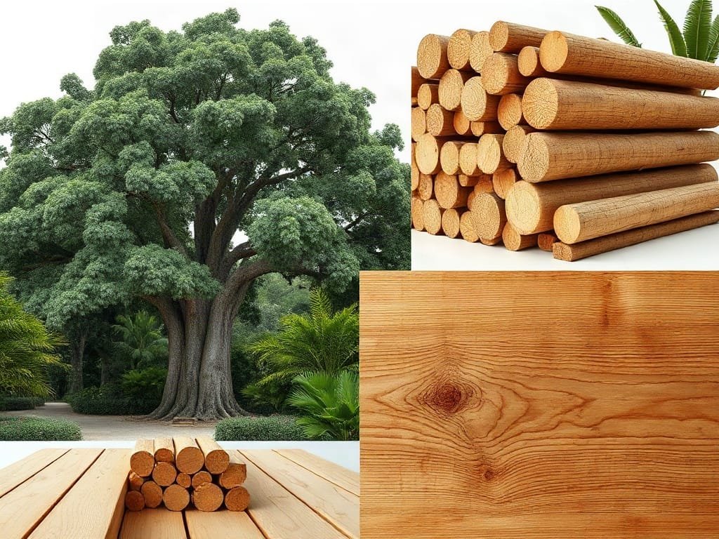 Quy trình gỗ đẹp hiện đại: từ cây rừng đến tấm gỗ hoàn thiện