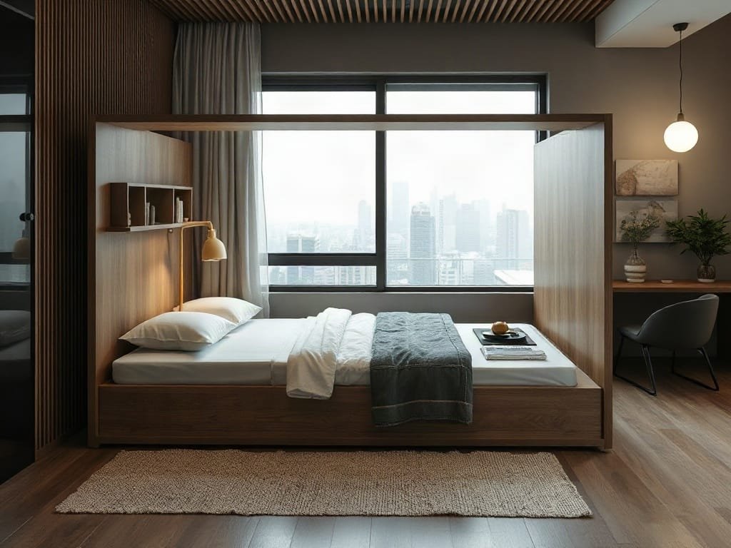 Khám Phá 5 Công Dụng Hữu Ích của Giường Xếp Cho Không Gian Sống Thiết kế giường xếp cách tân phù hợp cho ngôi nhà nhỏ tại thành phố Việt Nam.
