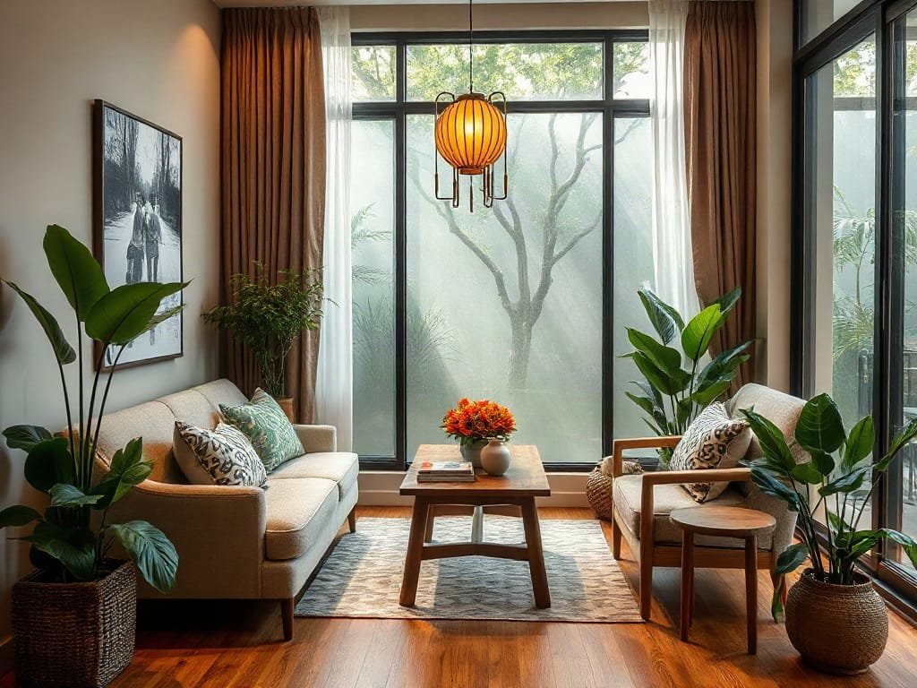 Tủ hiện đại trong bối cảnh ngôi nhà Việt Nam ấm cúng