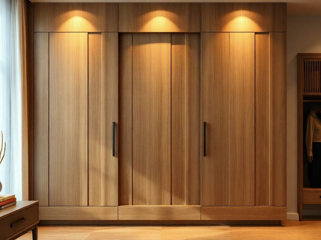 Tủ quần áo cửa lùa phong cách cao cấp tại Quận 7