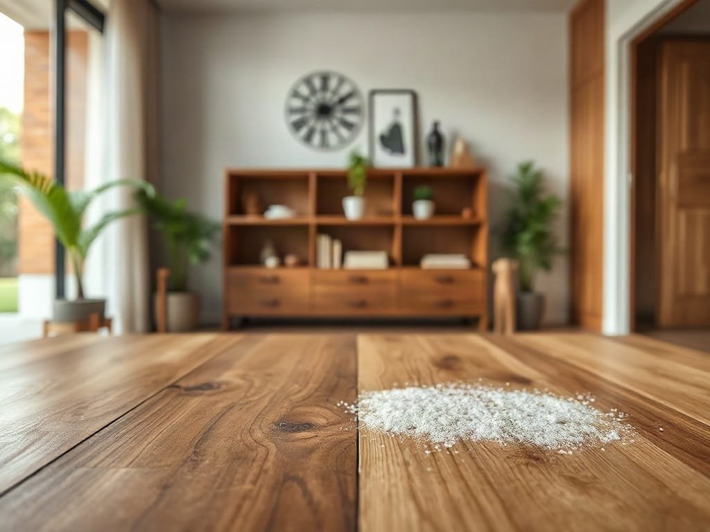 Xử lý bàn làm việc: trước và sau vệ sinh