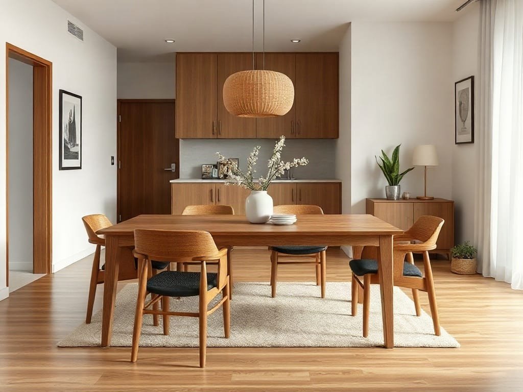 5 Tác Dụng Đầy Bất Ngờ Của Bàn Ăn Gỗ Dễ Phối Nội Thất Kinh nghiệm chọn bàn ăn: hợp không gian