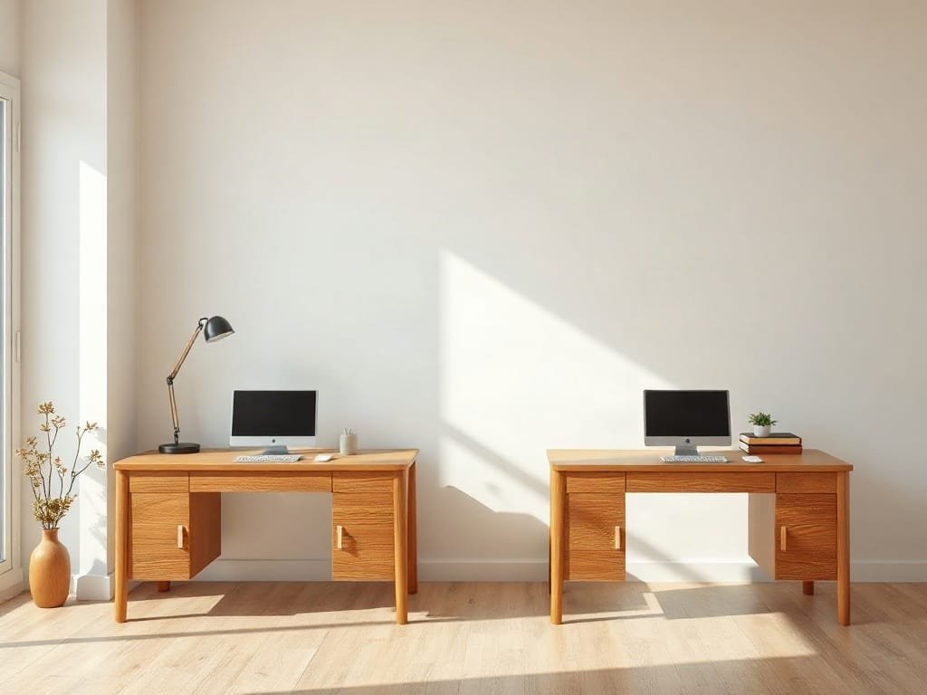 Kinh nghiệm chọn bàn làm việc: so sánh kích thước