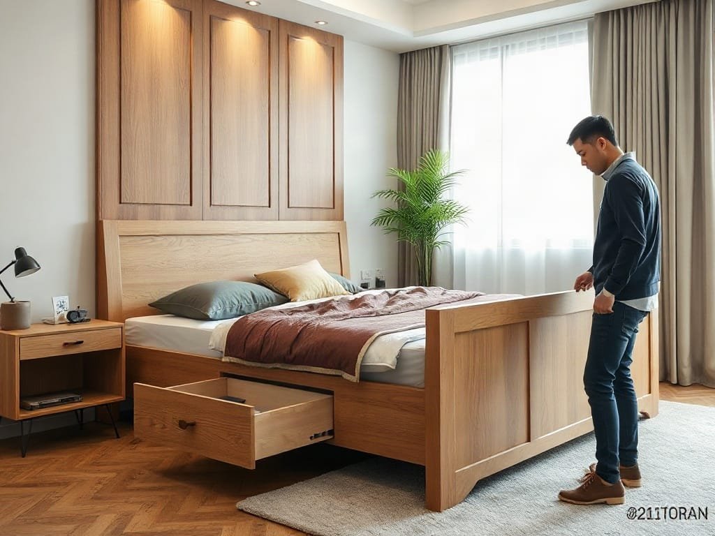 Kinh nghiệm chọn giường ngủ: kiểm tra kết cấu