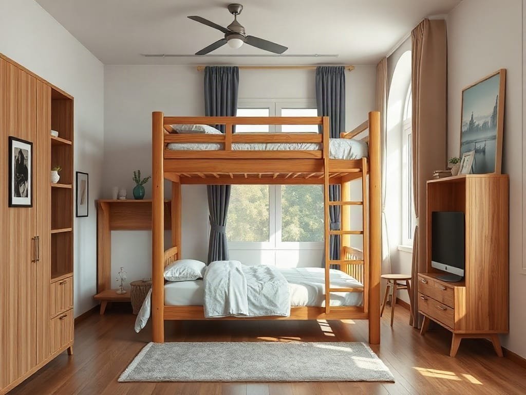 Lựa Chọn Giường Tầng Cho Bé Tại Bình Thạnh: Giải Pháp Tối Ưu Cho Phòng Ngủ Nhỏ Kinh nghiệm chọn giường tầng: hợp không gian