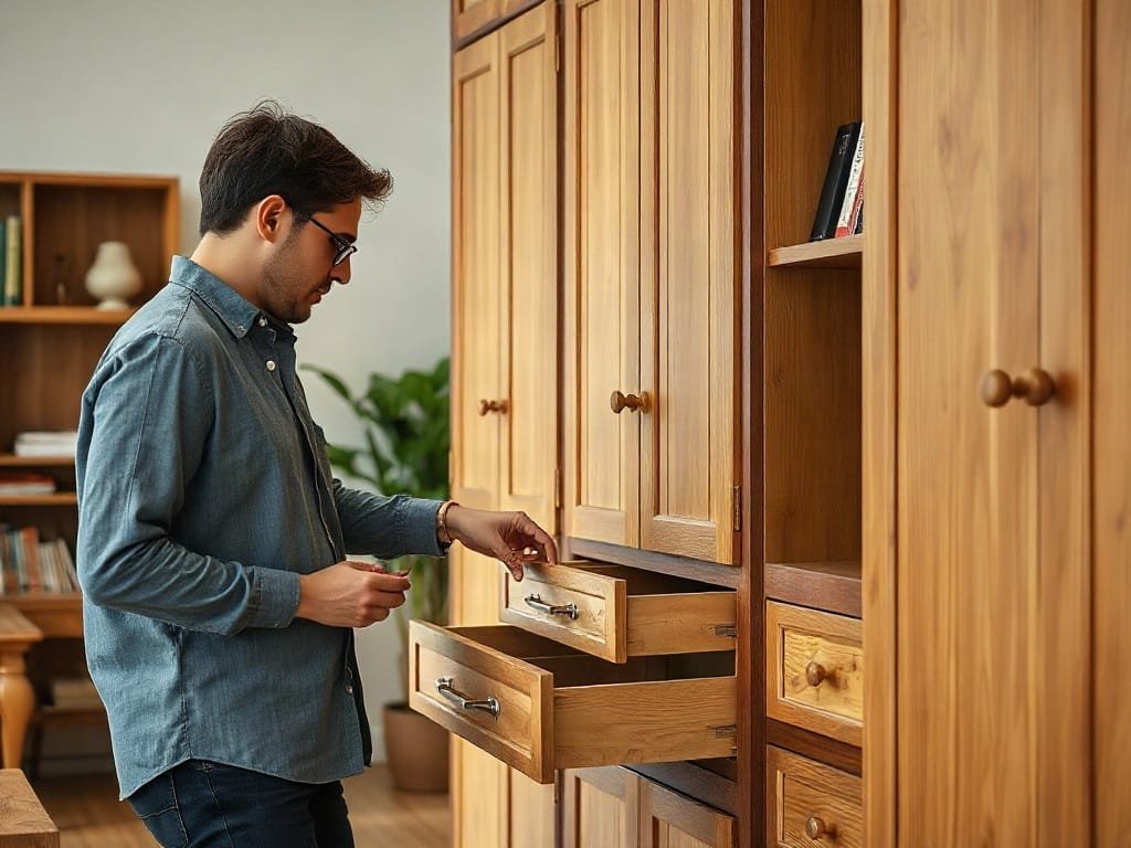 Kinh nghiệm chọn nội thất gỗ: kiểm tra kết cấu