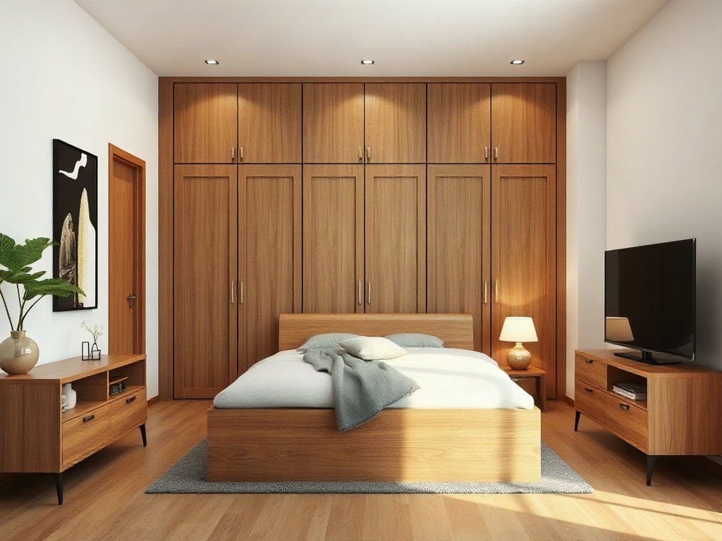 Kinh nghiệm chọn tủ quần áo: hợp không gian