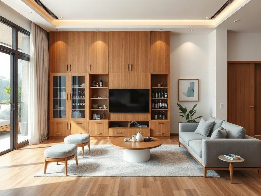 Khám Phá Những Thiết Kế Tủ Rượu Phòng Khách Đẹp Đáng Sở Hữu Kinh nghiệm chọn tủ rượu: hợp không gian