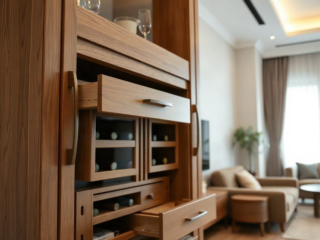 Kinh nghiệm chọn tủ rượu: kiểm tra kết cấu