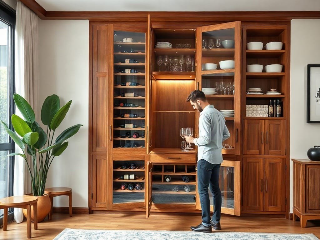 Kinh nghiệm chọn tủ rượu: kiểm tra kết cấu